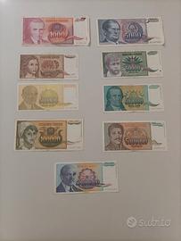 Banconote ex Jugoslavia
