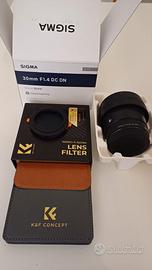 Sigma 30mm f/1.4 DC DN (Sony E-Mount) + ND