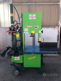 Sega a nastro con spaccalegna a cardano