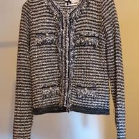 Giaccha/cardigan boucle'