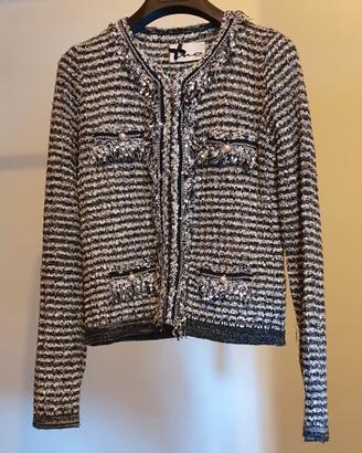 Giaccha/cardigan boucle'