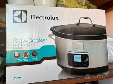 Electrolux Slow Cooker, Pentola Elettrica Acciaio