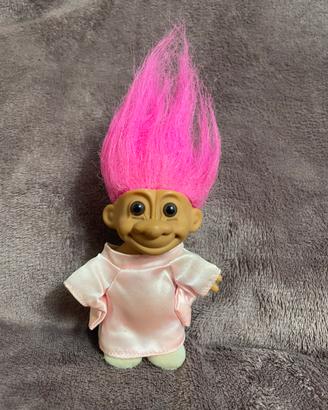 Raro Troll Vintage RUSS Berrie - Capelli Rosa