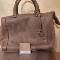 Borsa Carpisa monogram velluto 
