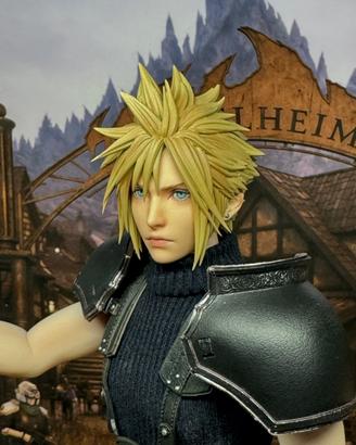 Gametoys Final Fantasy Cloud + Testa Cloud in resi