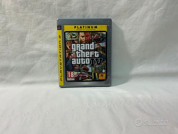 Grand Theft Auto IV PS3 versione platinum
