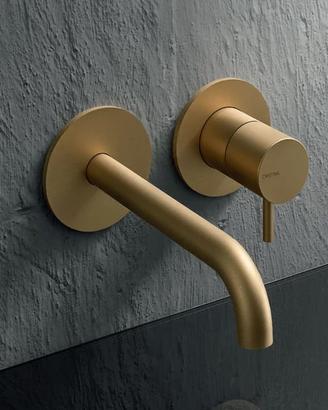 Cristina - Miscelatore Lavabo Incasso Gold