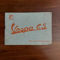 Vespa GS Libretto Uso e Manutenzione Originale