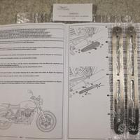 Protezione di scarico Moto Guzzi V7 II