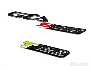 VESPA GTS 125 TARGHETTA LATERALE T 125 SCRITTA COF