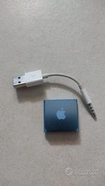 Apple iPod Nano Blu Funzionante con Cavo