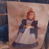 Vestito da carnevale da principessa delle fiabe
