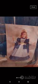 Vestito da carnevale da principessa delle fiabe