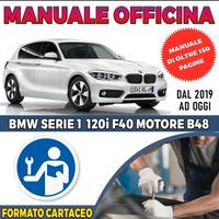 Manuale officina Cartaceo Bmw Serie 1 F40 120i