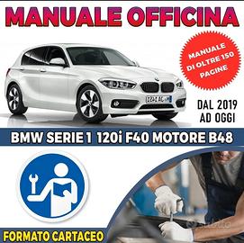 Manuale officina Cartaceo Bmw Serie 1 F40 120i