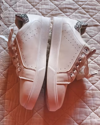 Sneakers donna bianche nuove Janessa N 38 