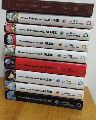 Mi sono reincarnato in uno slime vol.1-9, variant