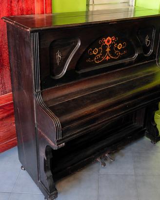 Pianoforte verticale antico Mozart & Co. Fine 800