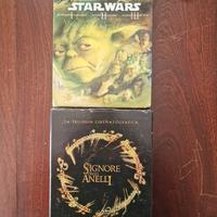 Signore degli anelli e star wars blu ray