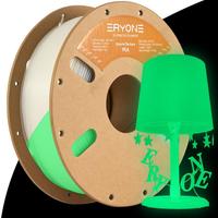 Filamento PLA ERYONE Luminescente Verde 1kg