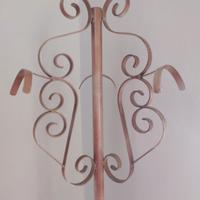 Attaccapanni in ferro battuto 