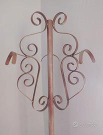 Attaccapanni in ferro battuto 