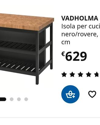 Penisola cucina Ikea