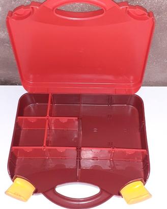 Valigetta Contenitore LEGO Vintage Rossa