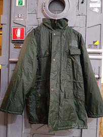 Giacca tecnica impermeabile verde taglia M 