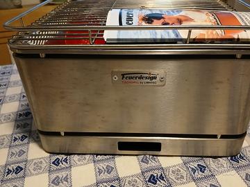 Grill da tavolo inox