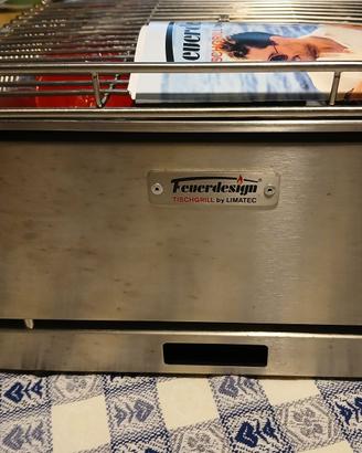 Grill da tavolo inox