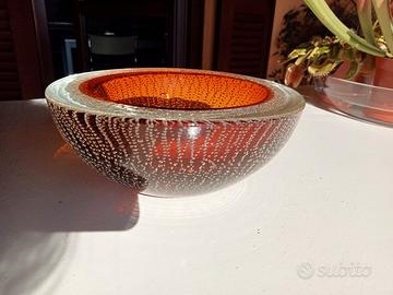 ciotola Archimede Seguso bullicante vetro sommerso