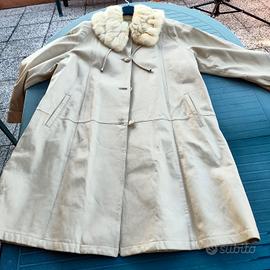 cappotto in vera pelle