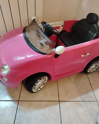 Fiat 500 bimba rosa