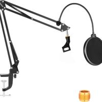 Braccio Regolabile Per Microfono + Filtro