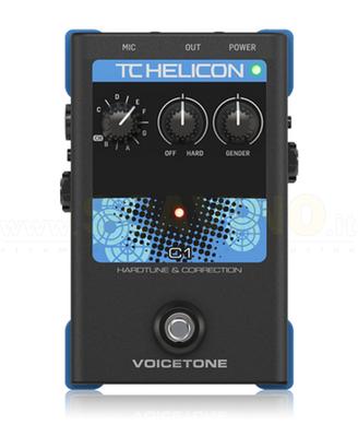 Effetto voce Autotune Voicetone C1 TC Helicon