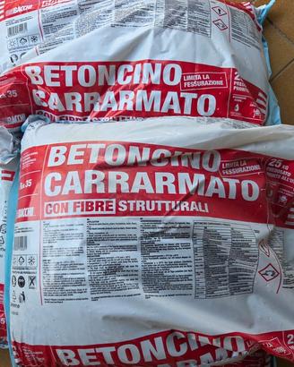 Materiale edile betoncino