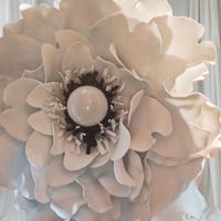 lampadario a forma di fiore