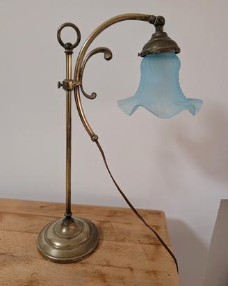 Lampada in ottone vintage