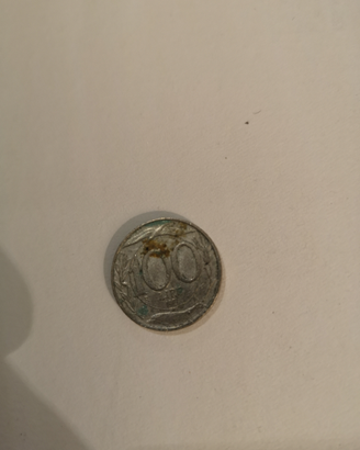 100 lire 1991