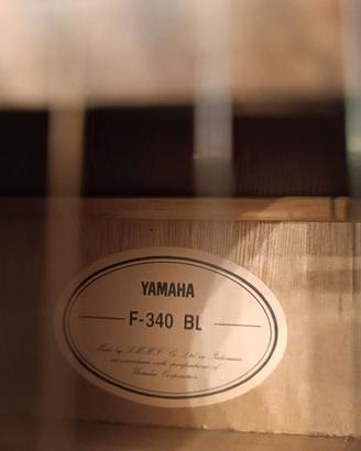 Chitarra acustica Yamaha F-340 black