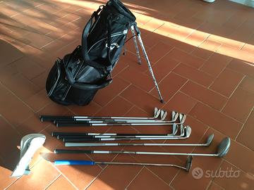 Sacca da golf con ferri