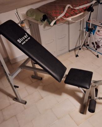 panca palestra per pesi della Silver