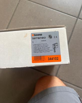 Videocitofono 2 fili bticino pivot