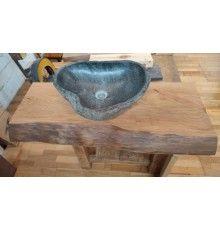 Mensola 100x40/45 piano bagno in legno DI CEDRO