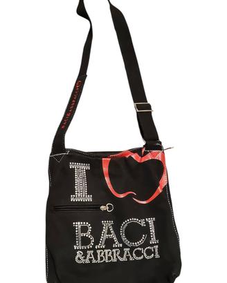 Borsa a tracolla Baci & Abbracci Vintage Y2K - Ner