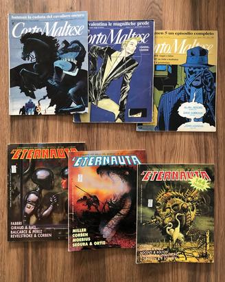 MIX RIVISTE CORTO MALTESE + ETERNAUTA
