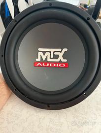 subwoofer per auto MTX 