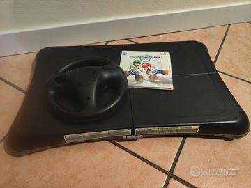 Pedana Wii Fit + volante + CD Mario Kart