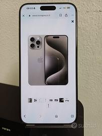 Iphone 15 pro max 256